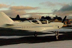 SE-XVI on the tarmac