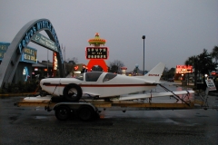 Transporting Glasair I RG Wreckage