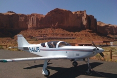 Glasair III at Monument Valley Airport