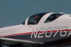 Closeup of Glasair III In Formation