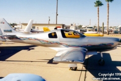 Lancair with cool paint job