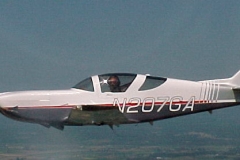 Jeff Wernli Flying Glasair III N207GA Off My Wing