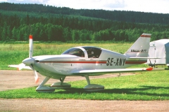 SE-XNY on apron Solleftea airfield (ESNB)