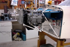 Mounted the engine to the mount with the radiator and shroud in place to begin designing the radiator intake ducts.