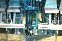 Center Console Wire and Hose Connections