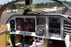 Interior Detail Of Glasair Super II-FT N884PS