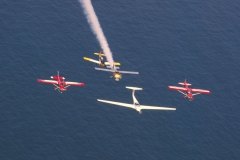 An Unusual Formation Flight