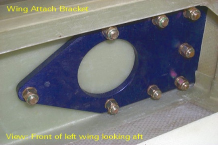 Lancair Super ES: Wing Attach Bracket