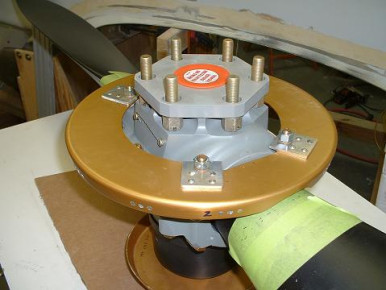 Spinner Backing Plate on New Hartzell