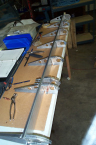 Attached Ribs to Left Aileron