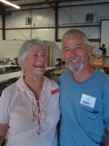 Jackie and I at Flabob Fly-in Reunion