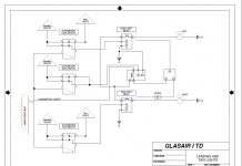 Glasair-I TD landing light schematic. Image: Andy Plunkett