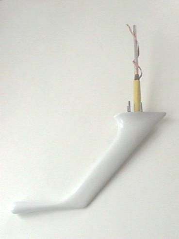 Custom molded heated pitot tube by Eric Jones