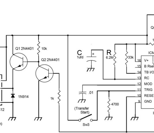 Figure 1. Schematic Diagram, Digital TDR Fuel Transfer Controller