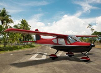 Rendering of the new Glasair Aviation Merlin LSA