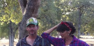 John and Brenda Lake in character at the 2011 Columbia gathering.