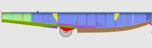 Zenair float CAD