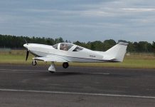 Glasair VH-KJX airborne