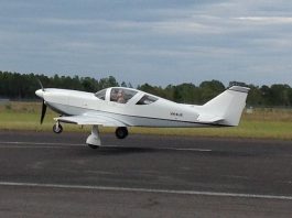 Glasair VH-KJX airborne