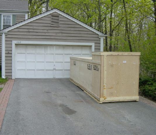 glastar kit delivered in driveway