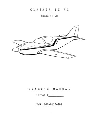 Glasair II RG Owner's Manual (POH) - Glasair Aircraft Owners Association