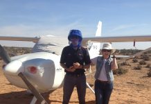 The other useful piece of equipment essential for the Australian Outback – the fly hat!