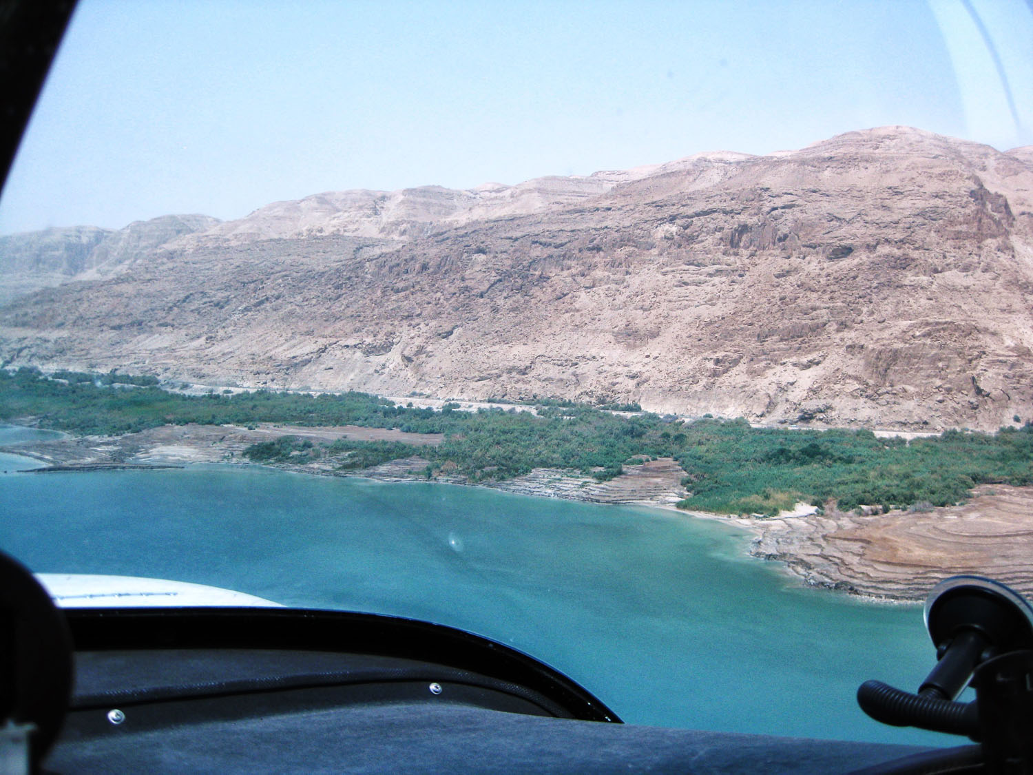 West coast of the Dead Sea.