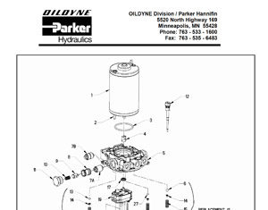 108 Series Power Unit Generic Exploded View Drawing