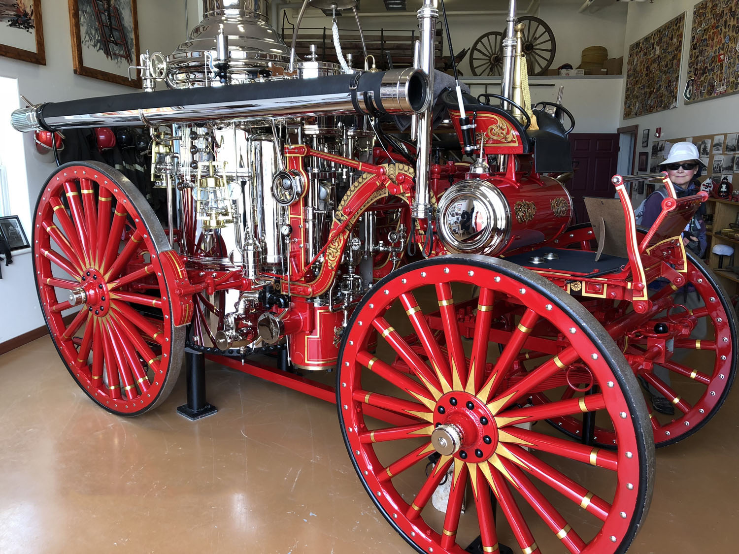 Dawson City fire engine.