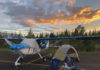 Pitch your tent anywhere at Tok, Alaska.