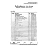063-09001-01 GlaStar Electric Trim Instructions