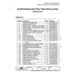 063-09040-01 GlaStar Aluminum Auxiliary Fuel Tank Installation