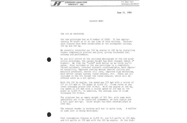 Glasair News 1981 Q3 #2