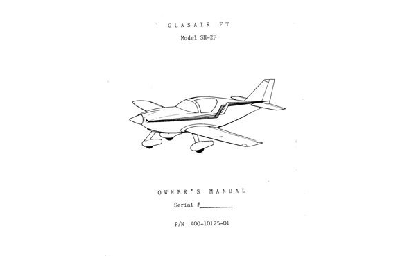 Glasair I-FT Owner's Manual (POH)