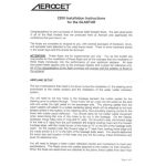 Aerocet 2200 Straight Floats Installation Manual for GlaStar