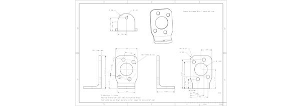 Glastar and Sportsman Jack Pad Drawings for 5 and 6-inch wheels (T Cox)