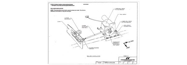 663-0195-003 STec Autopilot Installation, Roll Servo