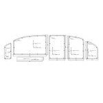 Airlink Instrument Panel Inserts CAD Drawing