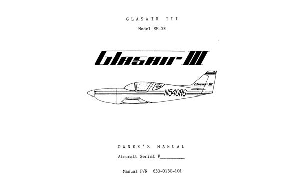 Glasair III Owner's Manual (POH)