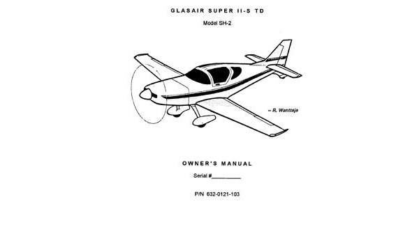 Glasair Super II-S TD Owner's Manual (POH)