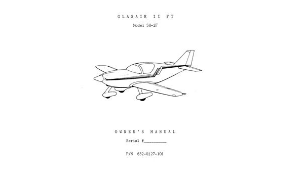 Glasair II-FT Owner's Manual (POH)