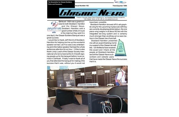 Glasair News 1999 Q3 #102