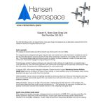 Hansen Aerospace Glasair Drag Link White paper