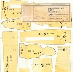 400-00158-03 Glasair Wing Rib Template