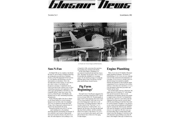 Glasair News 1983 Q2 #9