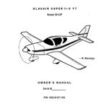 Glasair Super II-S FT Owner's Manual (POH)