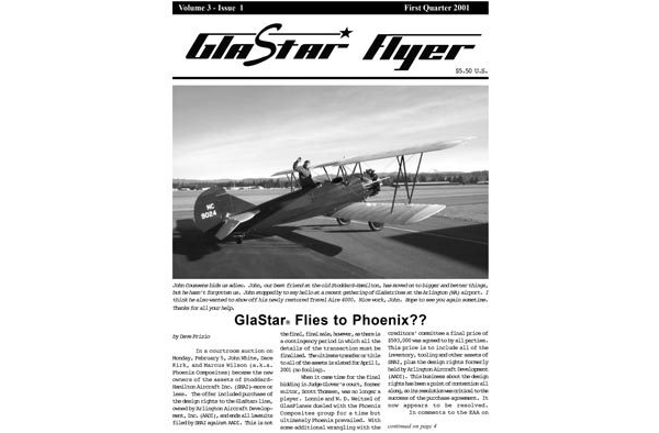 GlaStar Flyer 2001 Q1