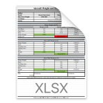 Sportsman Weight and Balance Sheet Sample (J Tunnel)