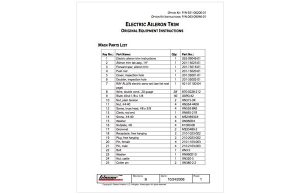 063-09046-01 Sportsman Electric Aileron Trim Rev B