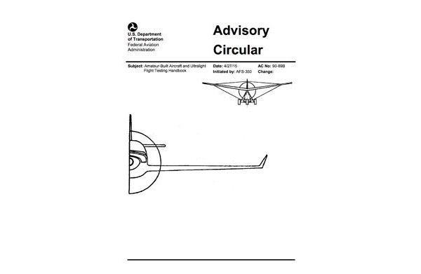 Amateur-Built Aircraft and Ultralight Flight Testing Handbook AC 90-89B